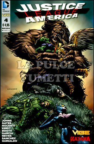 JUSTICE LEAGUE AMERICA #     4